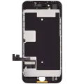 Дисплейний модуль (LCD) зі сталевою пластиною для iPhone 8 / SE (2020 / 2022) (Aftermarket Pro: XO7 Incell) (чорний)
