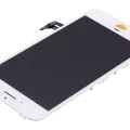 Дисплейний модуль (LCD) зі сталевою пластиною для iPhone 8 / SE (2020 / 2022) (Aftermarket Pro: XO7 Incell) (білий)