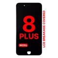 LCD Assembly With Steel Plate For iPhone 8 Plus (Aftermarket Pro: XO7 Incell) (Black)