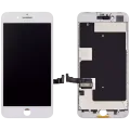 LCD Assembly With Steel Plate For iPhone 8 Plus (Aftermarket Pro: XO7 Incell) (White)