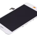 LCD Assembly With Steel Plate For iPhone 8 Plus (Aftermarket Pro: XO7 Incell) (White)