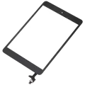Digitizer With IC Chip & Home Button Pre-Installed For iPad Mini 1 / iPad Mini 2 (Aftermarket Pro: XO7) (Black)