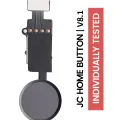 Рішення кнопки Home JCID для iPhone 7 / 7 Plus / 8 / 8 Plus / SE (2020) / SE (2022) (індивідуально протестована) (Version 8.1) (Jet / Matte Black)