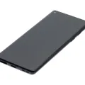 OLED Assembly With Frame For OnePlus 8 / 5G (Non-Verizon 5G UW Frame) (Refurbished) (Onyx Black)