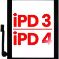 Digitizer For iPad 3 / iPad 4 (Home Button Pre-Installed For iPad 3) (Aftermarket Plus) (Black)