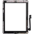 Digitizer For iPad 3 / iPad 4 (Home Button Pre-Installed For iPad 3) (Aftermarket Plus) (Black)