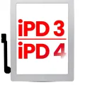 Digitizer For iPad 3 / iPad 4 (Home Button Pre-Installed For iPad 4) (Aftermarket Plus) (White)