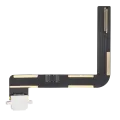Charging Port Flex Cable For iPad Air 1 / iPad 5 (2017) / iPad 6 (2018) (Soldering Required) (Aftermarket Plus) (White)