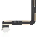Charging Port Flex Cable For iPad Air 1 / iPad 5 (2017) / iPad 6 (2018) (Soldering Required) (Aftermarket Plus) (White)