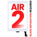 Digitizer For iPad Air 2 (OCA Pre-Installed & Glass Separation Required) (Aftermarket Plus) (White)