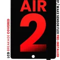 LCD Assembly With Digitizer For iPad Air 2 (Aftermarket Pro: XO7) (Black)