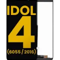 LCD Assembly Without Frame For Alcatel Idol 4 (6055 / 2016) (Refurbished) (Black)