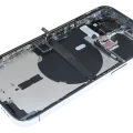 Back Housing W/ Small Parts For iPhone 13 Pro (EU / Global Version) (Used OEM Pull: Grade B) (Sierra Blue)