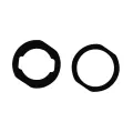 Home Button Gasket For iPad Mini 3 / Air 2 / Pro 9.7" (Black) (10 Pack)