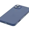 Back Housing W/ Small Parts For iPhone 12 Mini (EU / Global Version) (Used OEM Pull: Grade B) (Blue)
