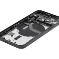 Back Housing W/ Small Parts For iPhone 12 Mini (EU / Global Version) (Used OEM Pull: Grade C) (Black)