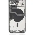 Back Housing W/ Small Parts For iPhone 12 Pro (US Version) (Used OEM Pull: Grade A) (Silver)