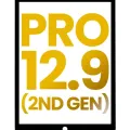 Digitizer For iPad Pro 12.9" 2nd Gen (2017) (OCA Pre-Installed & Glass Separation Required) (Premium) (Black)