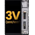 LCD Assembly With Frame For Alcatel 3V (5032 / 2019) (Refurbished) (Elegant Black)