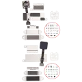 Full Set Small Metal Bracket And Screw Set For MacBook Air 13" A2179 (2020) / A2337 (2020)