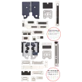 Full Set Small Metal Bracket And Screw Set For MacBook Air 13" (A2681 / Mid 2022)