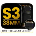 Дисплейний модуль (OLED) для Watch Series 3 (38MM) (GPS & Cellular Version) (Premium)
