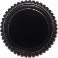 Crown Nut For Watch Series 4 (40MM / 44MM) (GPS Version) (Silver / Black)