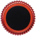 Crown Nut For Watch Series 6 (40MM / 44MM) (GPS Version) (Black / Red)
