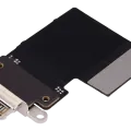 Charging Port Flex Cable For iPad Pro 12.9" 3rd Gen (2018) / 4th Gen (2020) / iPad Pro 11" 1st Gen (2018) / Pro 11" 2nd Gen (2020) (Aftermarket Plus) (Black)