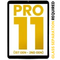 Digitizer For iPad Pro 11" 1st Gen (2018) / iPad Pro 11" 2nd Gen (2020) (OCA Pre-Installed & Glass Separation Required) (Premium) (All Colors)