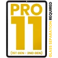 Front Glass Only For iPad Pro 11" 1st Gen (2018) / iPad Pro 11" 2nd Gen (2020) (All Colors) (Glass Separation Required)