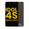 OLED Assembly Without Frame For Alcatel Idol 4S (607O / 2016) (Refurbished) (Black)