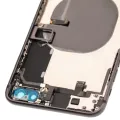 Back Housing W/ Small Components Pre-Installed For iPhone 8 Plus (Used OEM Pull: Grade A) (Space Gray)