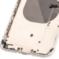 Back Housing W/ Small Parts For iPhone 8 Plus (Used OEM Pull: Grade C) (Silver)