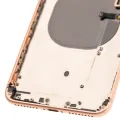 Back Housing W/ Small Components Pre-Installed For iPhone 8 Plus (Used OEM Pull: Grade C) (Gold)