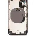 Back Housing W/ Small Components Pre-Installed For iPhone X (Used OEM Pull: Grade C) (Space Gray)