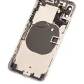 Back Housing W/ Small Components Pre-Installed For iPhone X (Used OEM Pull: Grade C) (Silver)