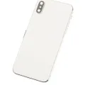 Back Housing W/ Small Parts For iPhone XS (Used OEM Pull: Grade A) (Silver)