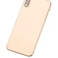 Back Housing W/ Small Components Pre-Installed For iPhone XS (Used OEM Pull: Grade A) (Gold)