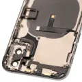 Back Housing W/ Small Components Pre-Installed For iPhone XS (Used OEM Pull: Grade B) (Space Gray)