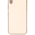 Back Housing W/ Small Components Pre-Installed For iPhone XS (Used OEM Pull: Grade B) (Gold)