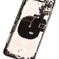 Back Housing W/ Small Components Pre-Installed For iPhone XS Max (Used OEM Pull: Grade B) (Space Gray)