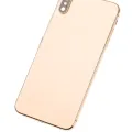 Back Housing W/ Small Components Pre-Installed For iPhone XS Max (Used OEM Pull: Grade B) (Gold)
