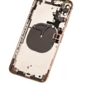 Back Housing W/ Small Components Pre-Installed For iPhone XS Max (Used OEM Pull: Grade C) (Gold)