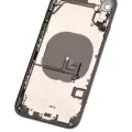 Back Housing W/ Small Components Pre-Installed For iPhone XR (Used OEM Pull: Grade A) (Black)