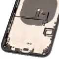 Заднє скло для iPhone XR з попередньо встановленими компонентами (Used OEM Pull: Grade B) (чорний)