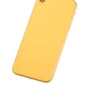 Back Housing W/ Small Components Pre-Installed For iPhone XR (Used OEM Pull: Grade B) (Yellow)