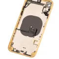 Back Housing W/ Small Components Pre-Installed For iPhone XR (Used OEM Pull: Grade B) (Yellow)