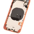 Back Housing W/ Small Components Pre-Installed For iPhone XR (Used OEM Pull: Grade B) (Coral)