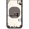Back Housing W/ Small Components Pre-Installed For iPhone XR (Used OEM Pull: Grade C) (Black)